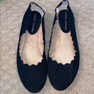 Brand New Black Suede Flat